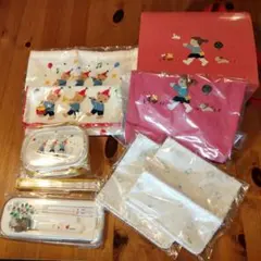 ファミリア　弁当箱　靴袋　箸　スプーン　フォーク　ハンカチ　箱入り　入園入学