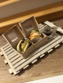 ミニチュアフード ミニチュアランチボックスセット NO.5