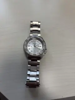 セイコー 自動巻き 腕時計 ホワイトダイヤル