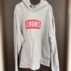 CHUMS プルオーバーパーカー グレー XL