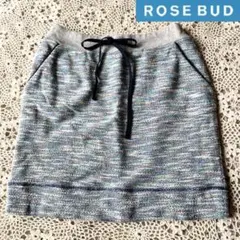 新品未使用☆ROSE BUD ウエストゴムミニスカートタグ付き