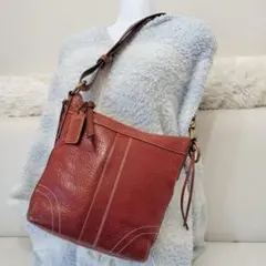 オールドコーチ COACH オールレザー ワンショルダーバッグ 10398