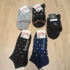 BOBSON POLO 5足セット レディース靴下