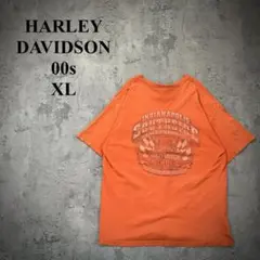 00s ハーレーダビッドソン（XL）USA＊ハーレーT＊イーグル＊ボロ＊フラッグ
