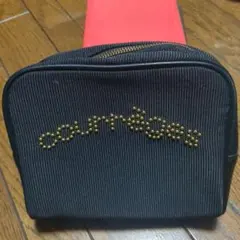 courrèges クレージュ　ポーチ 黒のサムネイル