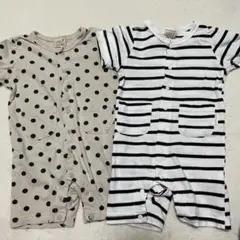 petit main ロンパース 2枚セット 80cmのサムネイル