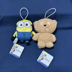 【匿名配送】ミニオンズ マスコット 2個セット