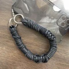 スマホストラップ　ハンドストラップ　パラコード　ワックスコード
