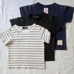 モノトーン Tシャツ 90cm 3枚セット