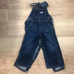 ミキハウス　ダブルビー　オーバーオール サロペット デニム