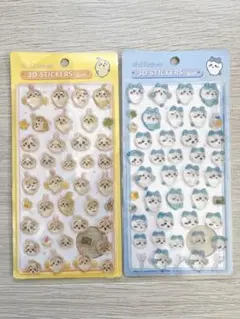 硬いシール　２点セット　ちいかわ