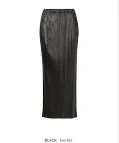 ISSEY MIYAKE GLOSSED METAL PLEATSスカートのサムネイル