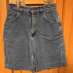 Lee ダークブルー デニムショートパンツ