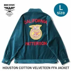 特価 新品＊HOUSTON ヒューストン FFAジャケット グリーン L