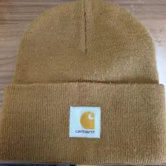 carhartt ブラウン ニット帽