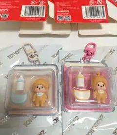新品未使用　モンチッチ　ミニフィギュアチャーム　ベビチッチ　モンチッチちゃん