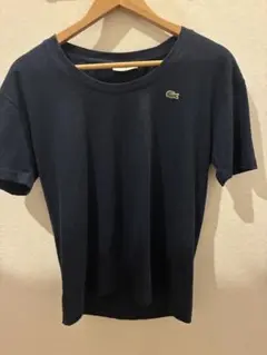 ラコステスポーツ 半袖Tシャツ ネイビー レディース M相当 ワニ刺繍のサムネイル