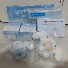サンリオ当たりくじ　シナモロールまとめ売り マスコット他６点