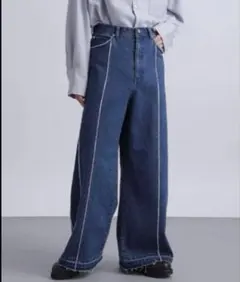 カットオフデザインデニムパンツ(HARE) Sサイズ