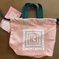 KINOKUNIYA ピンクドットポーチ