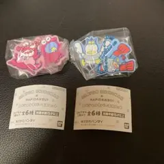 クレヨンしんちゃん×はぴだんぶい　スペシャルラバーマスコット　2種
