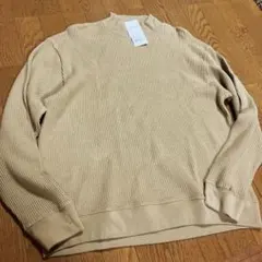 【新品タグ付き】ビーミングバイビームス起毛モックネックサーマルカットソーL