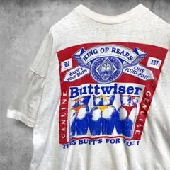 CCNY アドバタイジングTシャツ90s バドワイザー セクシー ビンテージ古着