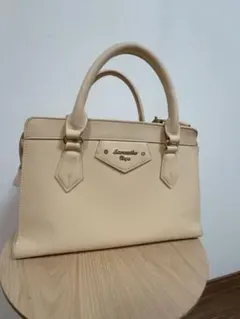 SamanthaVagaベージュ ハンドバッグ