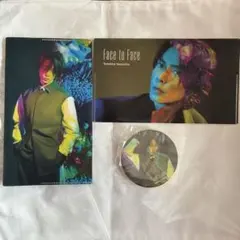 山下智久　クリアファイル　ステッカー　Face to Face