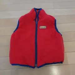 ミキハウス ダウンベスト 100 リバーシブル mikihouse