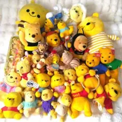 27点　プーさん　ディズニー　ぬいぐるみ　まとめ売り　くまのプーさん　大量