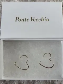 かおちゃん様専用　Ponte Vecchio ハート型ピアス新品　未使用