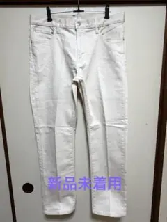 未着用 ホワイト デニム•ジーンズ•パンツのサムネイル