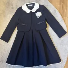 130センチ　女の子　フォーマルワンピース　卒業式　入学式