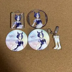 ウマ娘 公式アクリルスタンド 公式缶バッジ シーザリオ GOCHI WEEK 