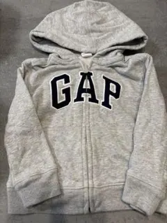 GAP グレー フード付きパーカー 2-3歳