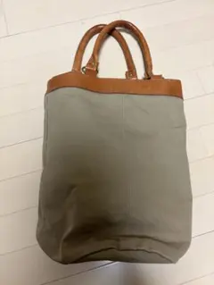 まや様CAMPE キャンバス トートバッグ ベージュ - メルカリ