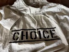 CHOICE フード付きアイボリーオーバーサイズパーカーのサムネイル