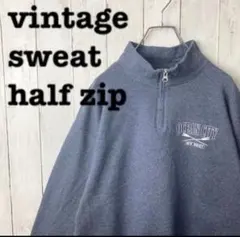 90s vintage ヴィンテージ ハーフジップ スウェット トレーナーのサムネイル