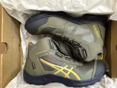 Asics 安全靴 26.5㎝GORE-TEX カーキ - メルカリ