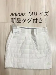 adidas ゴルフ レディース 中綿スカート ホワイト