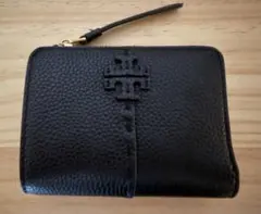 TORY BURCH 二つ折り財布 ブラック