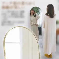 新品】クマ耳足付き 全身姿見 スタンドミラー 160×60 インテリア