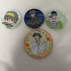 新テニスの王子様 忍足謙也 缶バッジ4点セット