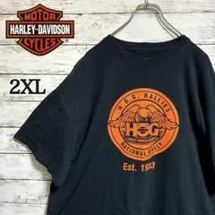 希少♪Harley-Davidson H.O.G. 両面プリントTシャツのサムネイル