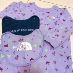 THE NORTH FACE ベビー ロンパース スタイセット　80cm