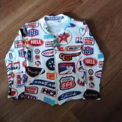 HYSTERIC GLAMOUR ロゴプリントジッパー100