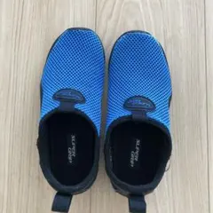 SUPER GRIP 19センチ　マリンシューズ 青