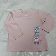 Anpanman コキンちゃん ドキンちゃん 長袖Tシャツ ピンク１００サイズ