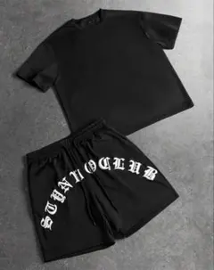 godsavage Tシャツ ショートパンツ セットアップ M 袋付き - メルカリ